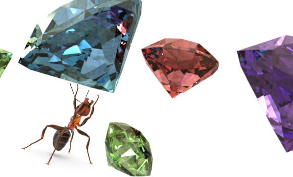 В Італії на гарячому спіймали мураху, яка поцупила діамант з ювелірної майстерні
