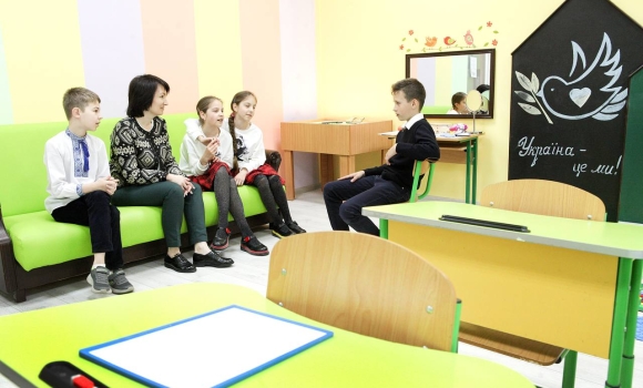 В ліцеї №20 у Вінниці відкрили ресурсну кімнату для діток