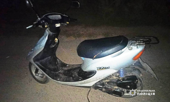 В Оратівській громаді затримали молодика, який намагався поцупити скутер