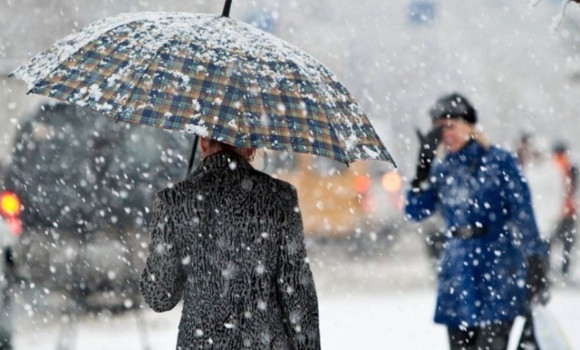 В понеділок, 11 грудня, у Вінниці прогнозують мокрий сніг та дощ