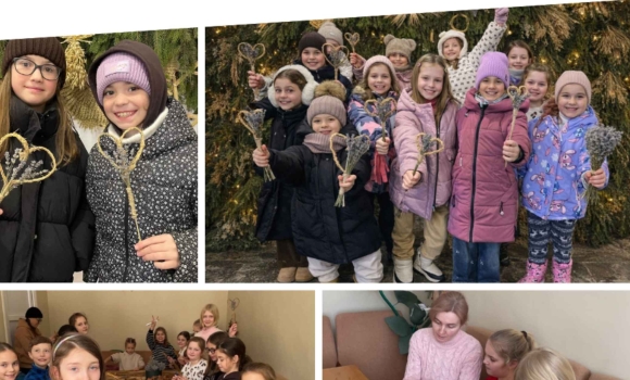 Валентинки з рогози та лаванди навчили створювати дітлахів Вінницько-Хутірської громади