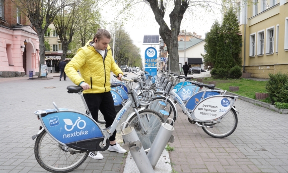 У Вінниці за місяць велосипедами Nextbike скористалися майже три тис. разів