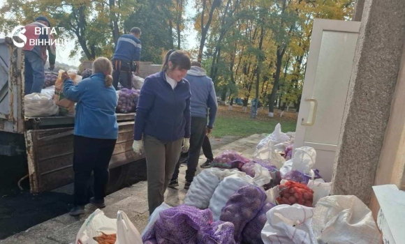 Від гарбузів до сушених яблук чим калинівчани забезпечують харчоблок лікарні