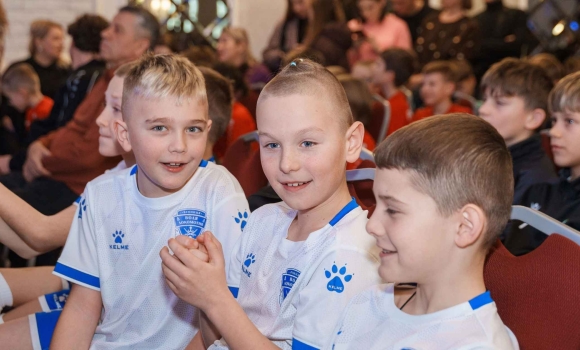 Відзначили юних вінницьких футболістів за підсумками цьогорічного осіннього сезону