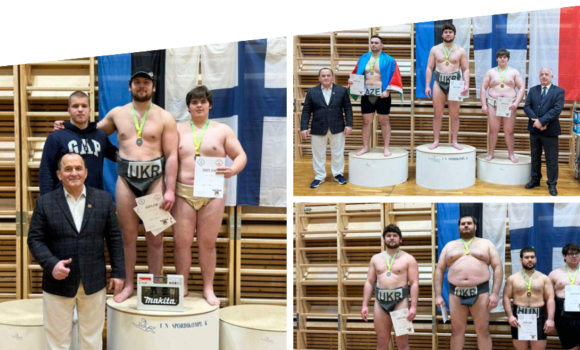 Вінничани здобули «золоті», «срібні» та «бронзові» медалі на міжнародному турнірі з сумо