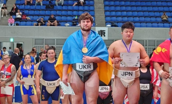 Вінничанин Важа Даіаурі здобув титул чемпіона світу з сумо