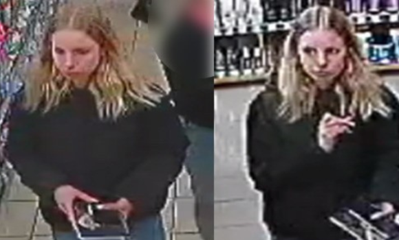 Вінницька поліція розшукує блондинку, яка може бути причетна до крадіжки