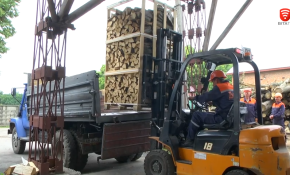 Вінницькі лісівники активно заготовляють дрова на зиму