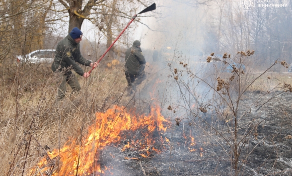 Вінницькі рятувальники за допомогою дрона викрили палія багаття в лісі