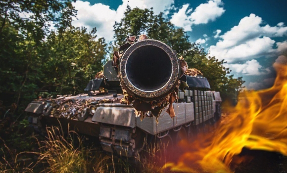 Вінницькі Вінницькі танкісти з одного пострілу знищили позицію ворогатанкісти з одного пострілу знищили позицію ворога