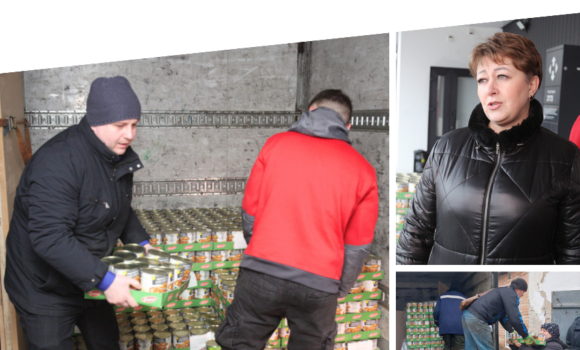 Вінниця доправила Миколаївщину черговий гуманітарний вантаж - продукти харчування