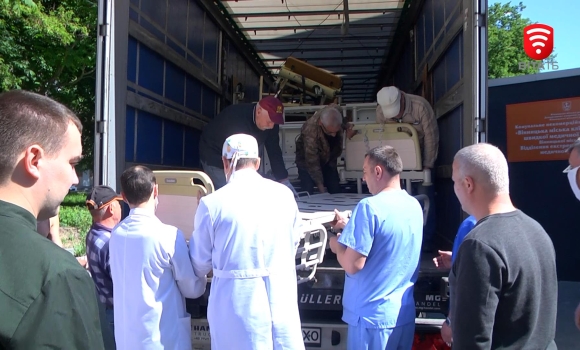 Вінниця отримала 40 тонн гуманітарного вантажу з Бельгії