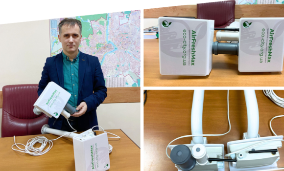 Вінниця отримала комплекти дослідного обладнання для екомоніторингу повітря
