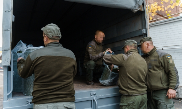 Вінниця передала чергову партію допомоги військовослужбовцям