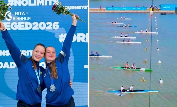 Вінничанка Дар'я Асаулюк здобула срібло чемпіонату Європи з веслування Вінничанка Дар'я Асаулюк здобула срібло чемпіонату Європи з веслування