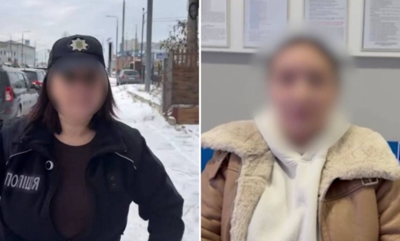 Вінничанка одягла поліцейську форму задля розваги