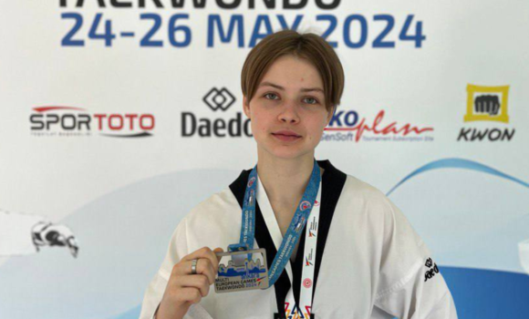 Вінничанка стала срібною призеркою Мультиєвропейських ігор з олімпійського тхеквондо