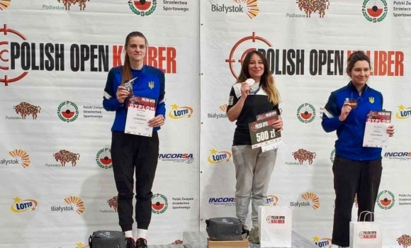 Вінничанка виграла “срібло” на змаганнях зі стрільби у Польщі