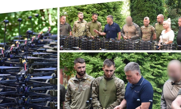 Вінничани підсилили FPV-дронами ще чотири військових формування