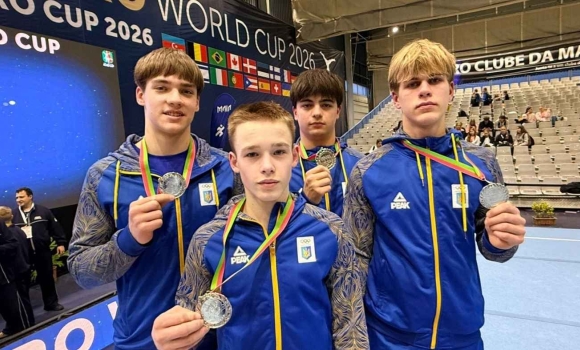 Вінничани посіли друге місце на Кубку Світу зі спортивної акробатики