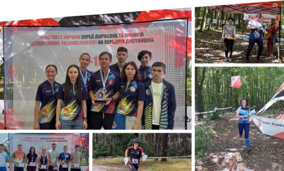 Вінничани серед призерів чемпіонату України зі спортивної радіопеленгації