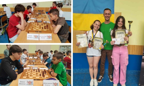 Вінничани вибороли п’ять комплектів нагород на командному чемпіонаті України з шахів