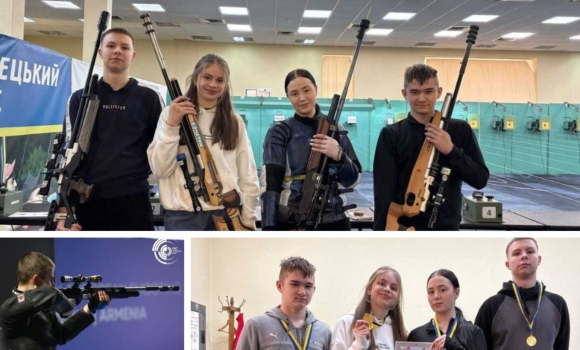 Вінничани здобули «золото» командного чемпіонату України зі стрільби кульової