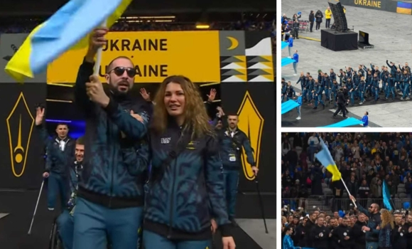 Вінничанин ніс прапор України на церемонії відкриття Ігор Нескорених у Канаді