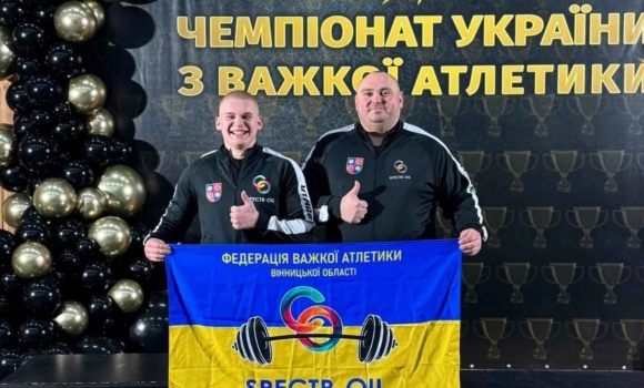 Вінничанин став чемпіоном України з важкої атлетики серед дорослих