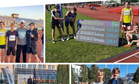 Вінничанин здобув дві медалі на чемпіонаті України з легкої атлетики