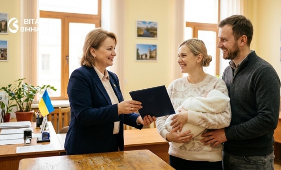 Вінницька область лідирує серед трьох регіонів за кількістю новонароджених
