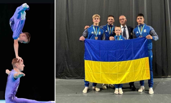 Вінницькі акробати завоювали «бронзу» на Чемпіонаті світу