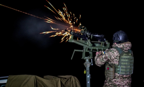 Вінницькі нацгвардійці знищили три ворожі повітряні цілі під час ворожої атаки Вінницькі нацгвардійці знищили три ворожі повітряні цілі під час ворожої атаки