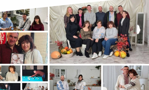 Вінницькі родини ветеранів доєднались до проєкту «Історії незламних сердець»