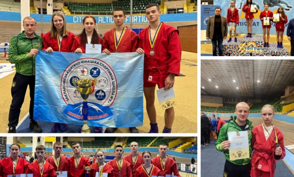 Вінницькі спортсмени здобули перемогу на чемпіонаті України з боротьби самбо