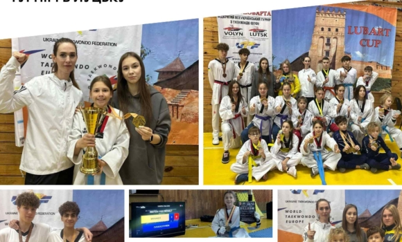Вінницькі тхеквондисти вибороли 31 медаль та командну «бронзу» на Всеукраїнському турнірі