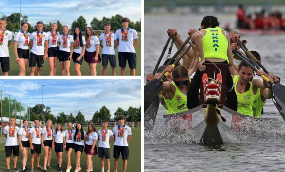 Вінницькі веслувальники тріумфально виступили на чемпіонаті світу з драгонботу в Німеччині