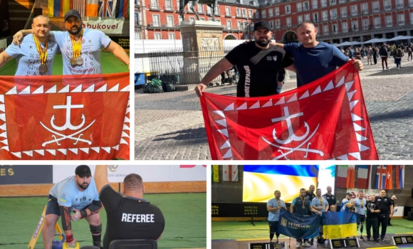 Вінницькі ветерани привезли вісім медалей зі Strong Spirits Games Europe 2025