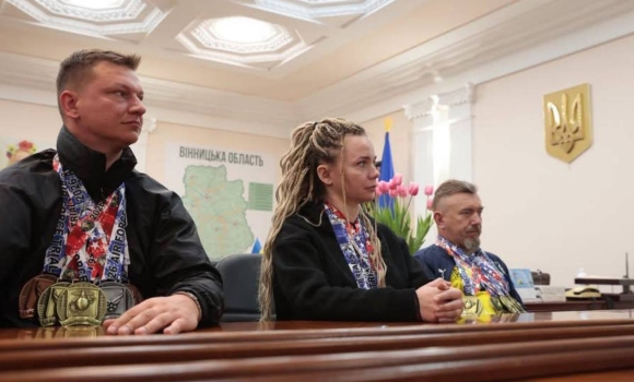 Вінницькі ветерани та ветеранка повернулися з адаптивних змагань, які відбулись у США