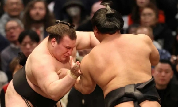 Вінницький сумоїст Аонішікі зазнав поразки на турнірі Haru Basho 2026
