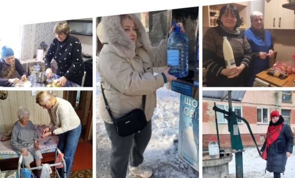 Вінницький терцентр допомагає підопічним старшого віку під час зими