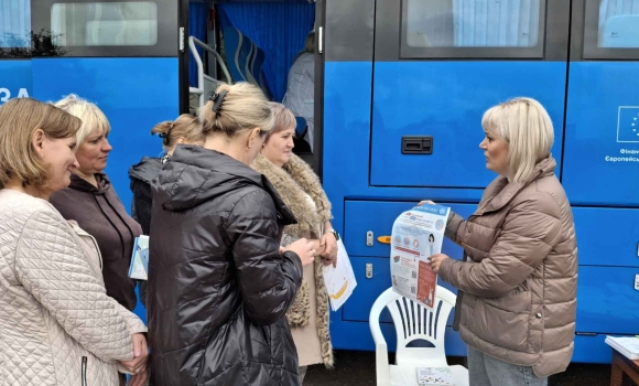 Вінницький “вакцинобус” побував у Тульчинському районі