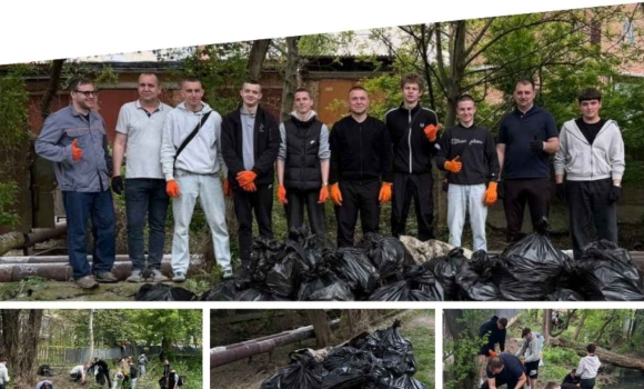 Вінниця стає чистішою молодь та комунальники провели масштабну толоку на березі річки