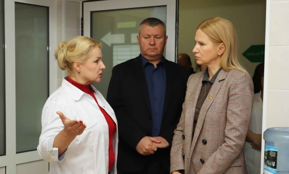 Вінницю з робочим візитом відвідала Віцеспікерка Верховної Ради Олена Кондратюк