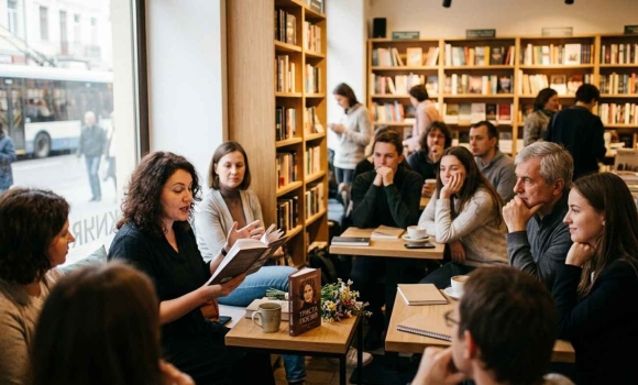 Вірші та кава у «Героях» вінничан кличуть на натхненний ранок із Ліною Костенко