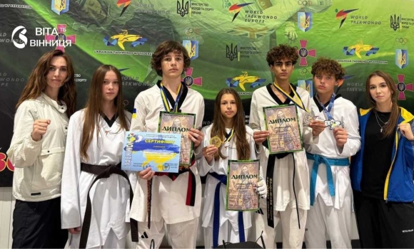 Вісім медалей і посвідчення майстра спорту підсумки виступу вінницьких тхеквондистів на Рівненщині