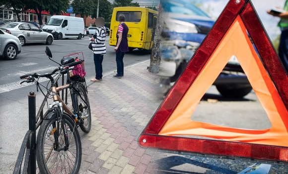 Водій маршрутки у Вінниці збив велосипедиста - чоловік в лікарні