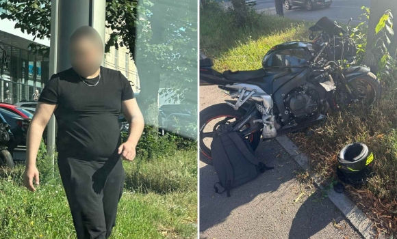 Водій вчинив у Вінниці ДТП на мотоциклі, який розшукував Інтерпол