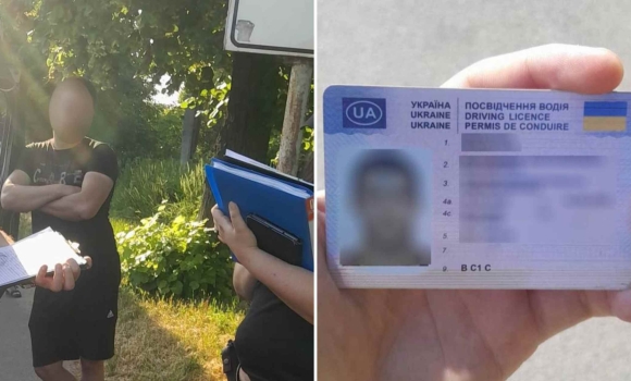 Водія з, ймовірно, підробленими документами зупинили у Вінниці патрульні