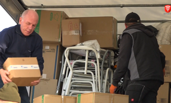 Волонтери з Фінляндії доправили у Вінницю черговий гуманітарний вантаж